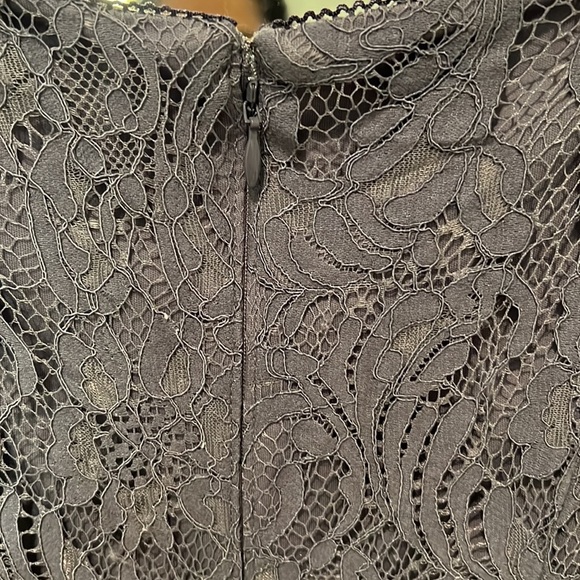 001 Gorgeous Adrianna Papell Blue Gown formal prom - Picture 7 of 8